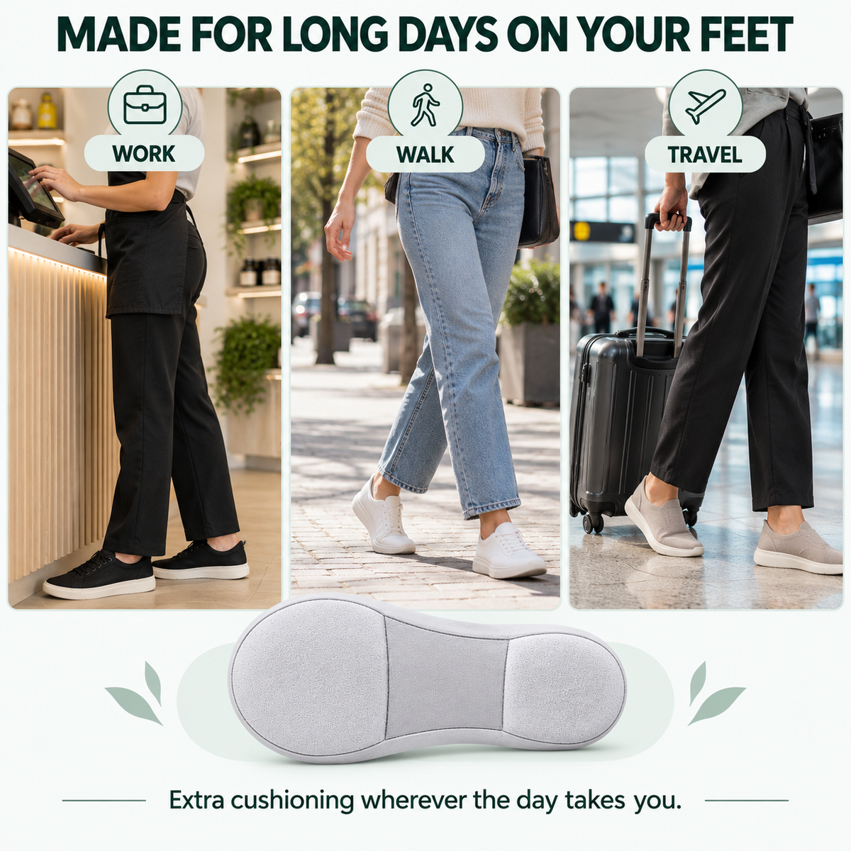 AllDay Steps™ Cushioned Socks
